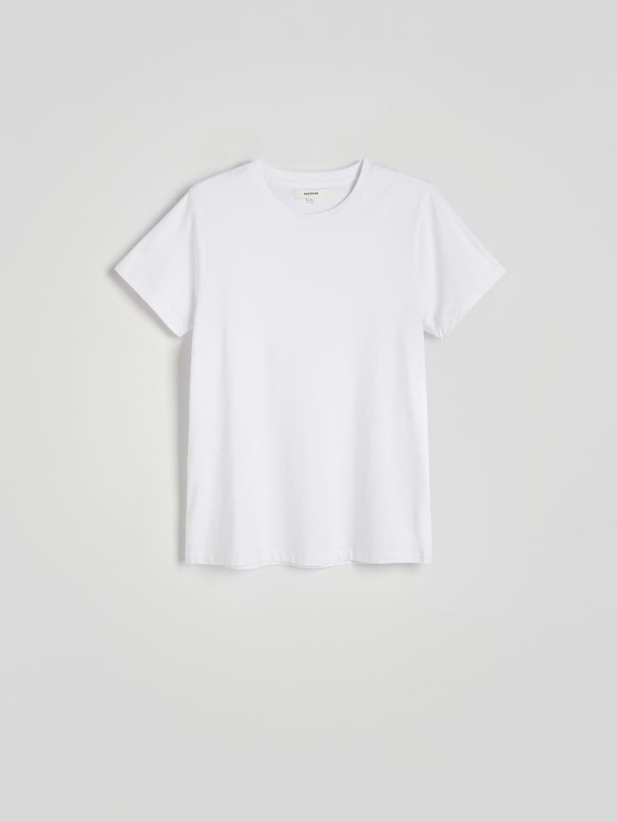T-särk regular fit - valge - RESERVED - 4