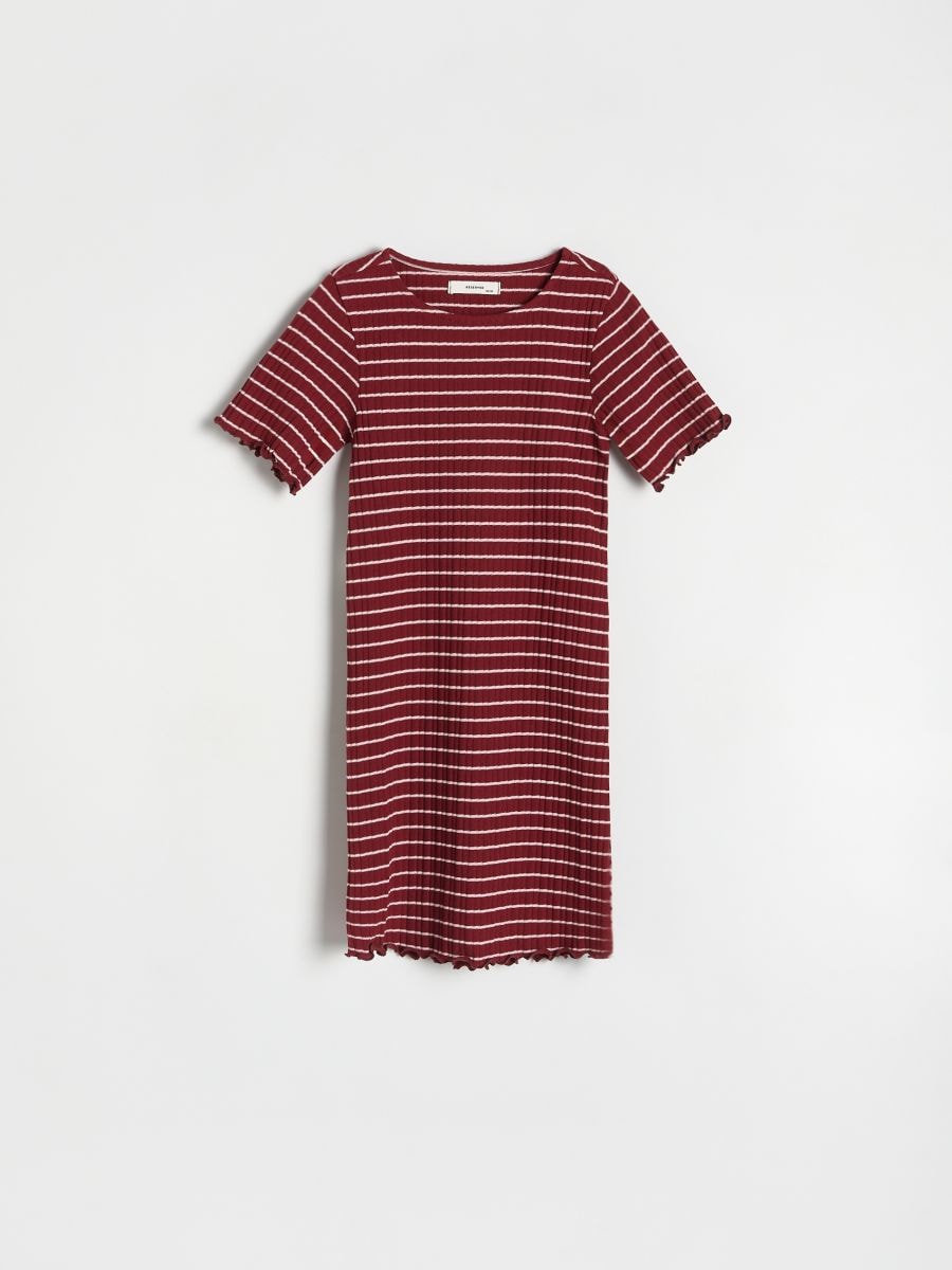 GIRLS` DRESS - maroon - RESERVED