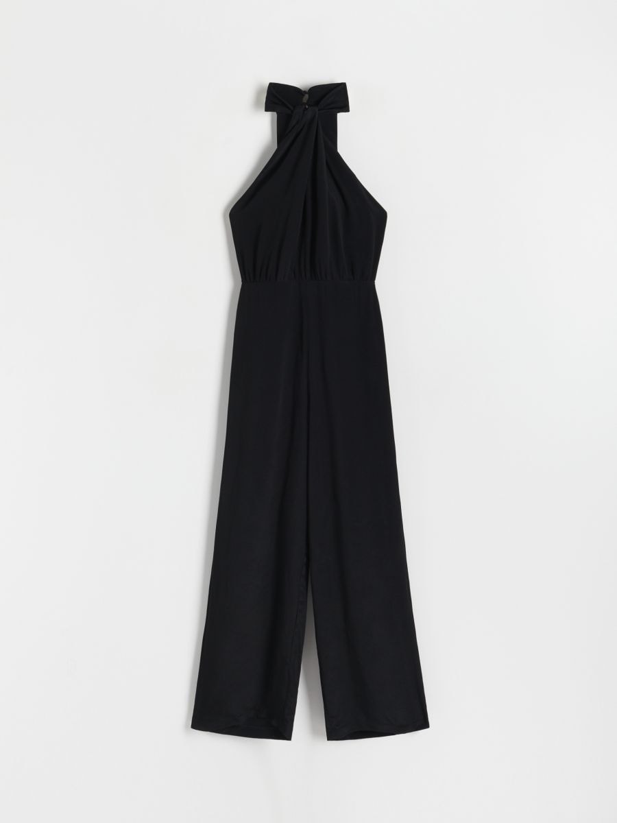 Satin jumpsuit - black - RESERVED - 5
