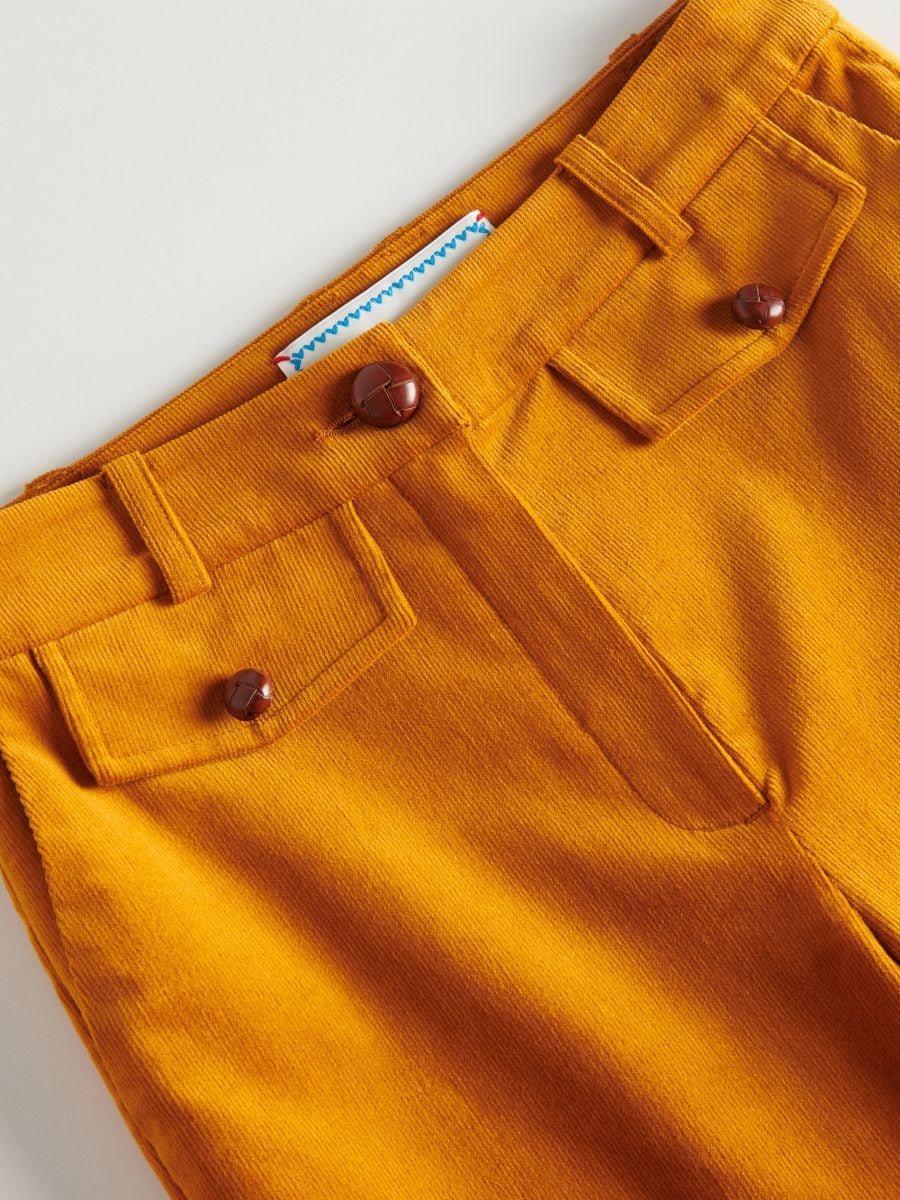 Corduroy trousers - golden brown - RESERVED - 2