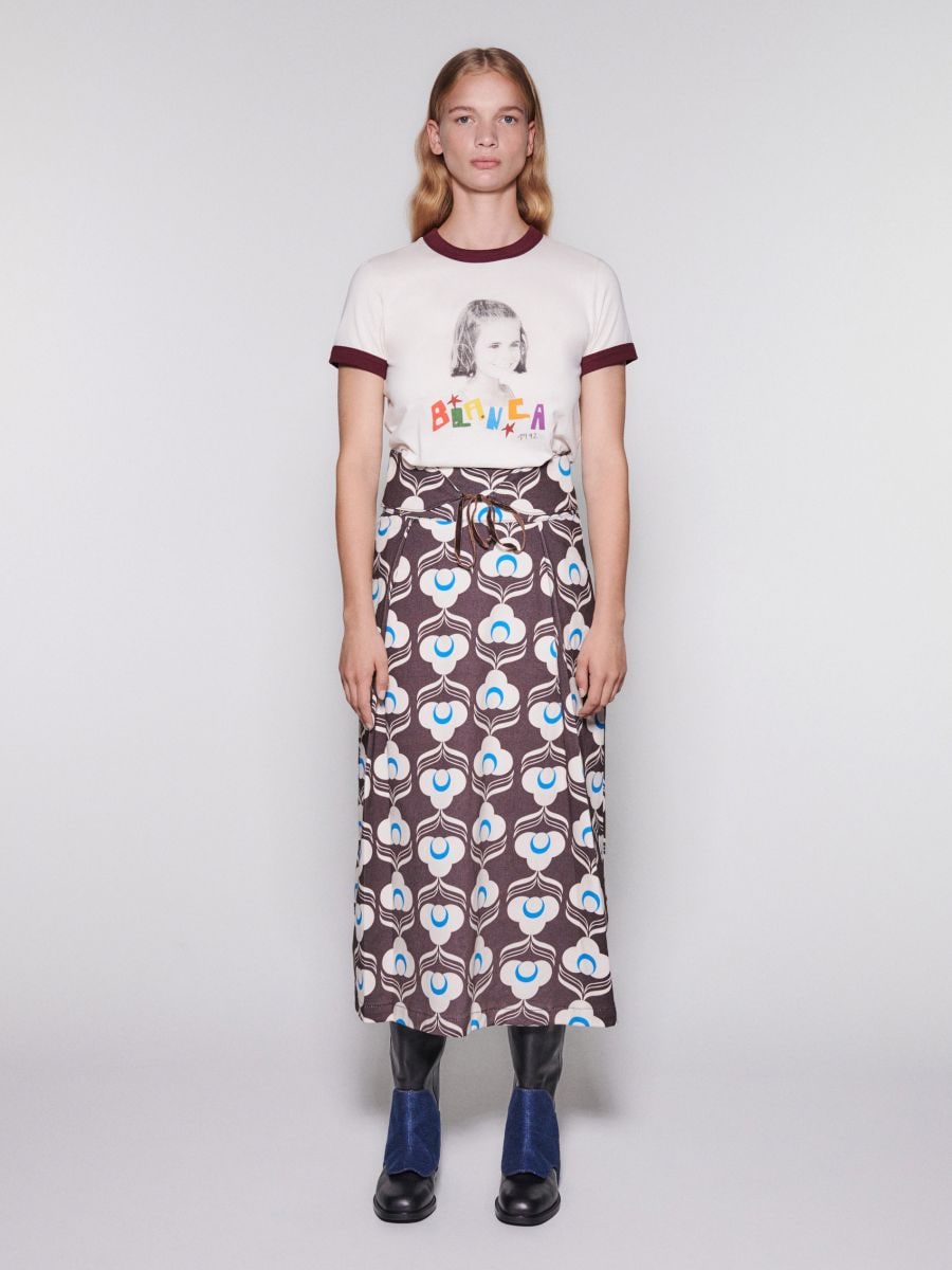T-shirt with original print - multicolor - RESERVED - 2