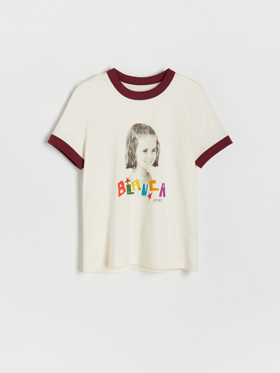 T-shirt with original print - multicolor - RESERVED - 5