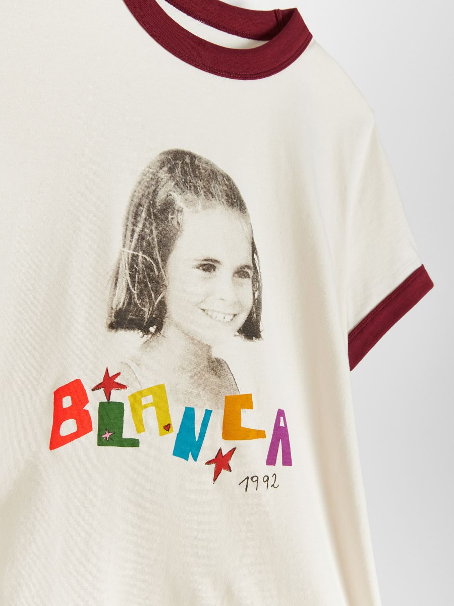 T-shirt with original print - multicolor - RESERVED - 6