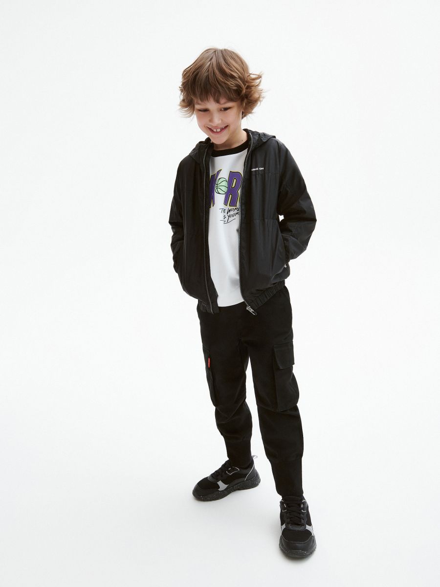 Hooded jacket - black - RESERVED - 4