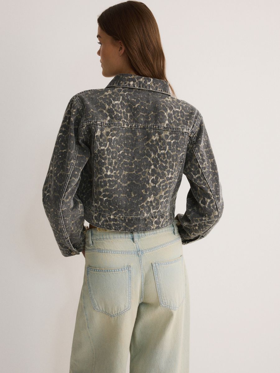 Jacke mit Tiermuster - bunt - RESERVED - 4
