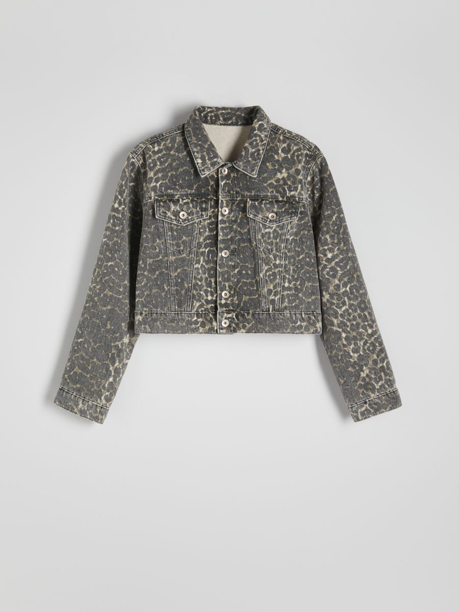 Jacke mit Tiermuster - bunt - RESERVED - 5
