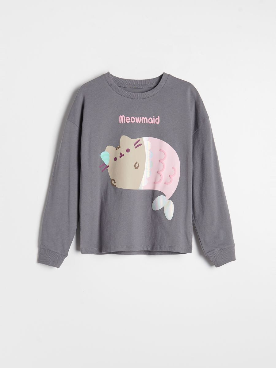 Koszulka PUSHEEN - ciemnoszary - RESERVED - 2