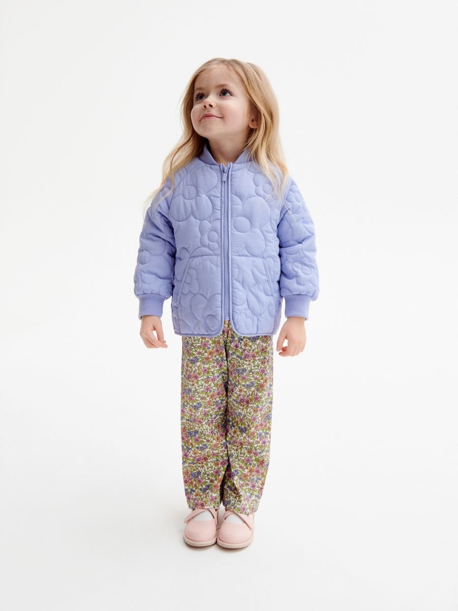 Jacket with decorative quilting - hyacinth - RESERVED - 3