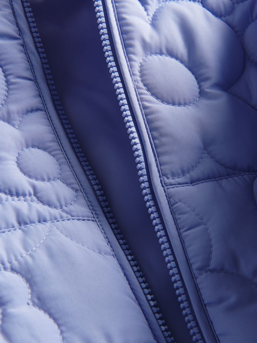 Jacket with decorative quilting - hyacinth - RESERVED - 4