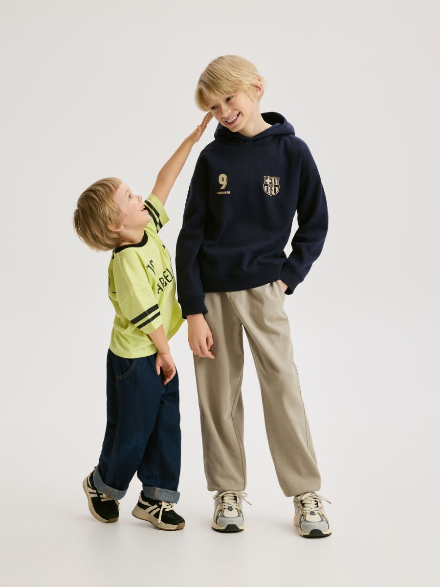 BOYS` JOGGING TOP - navy - RESERVED