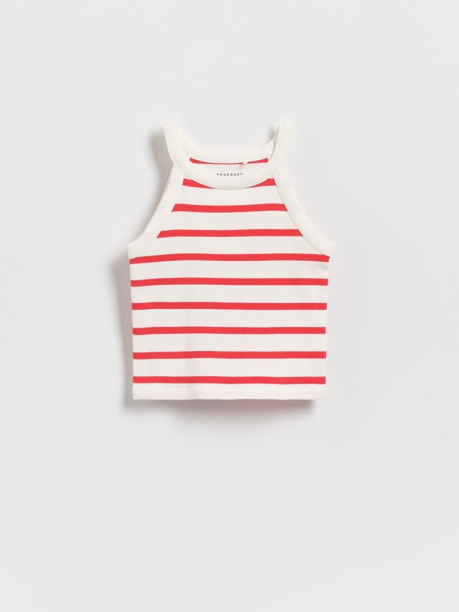 Stripe top - red - RESERVED - 3