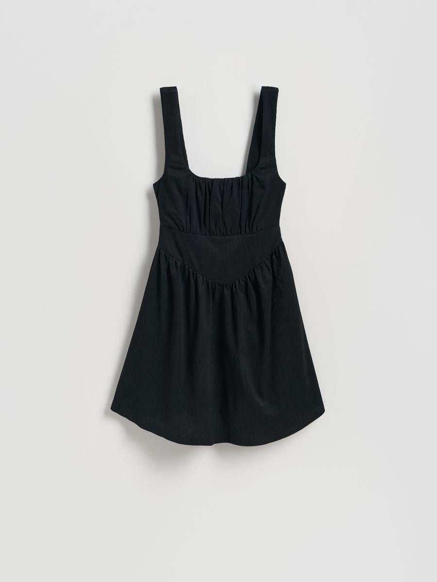 LADIES` DRESS - černý - RESERVED