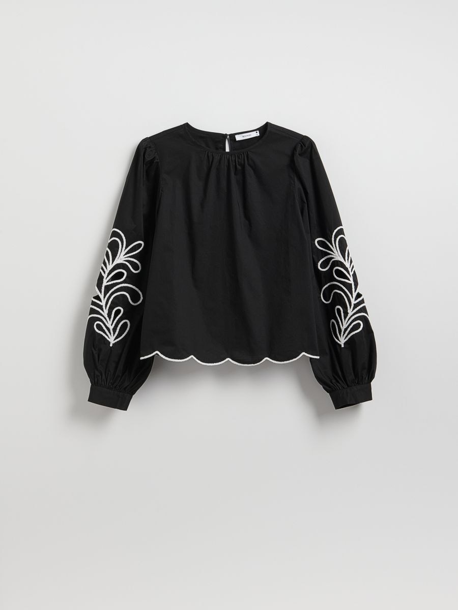 LADIES` BLOUSE - black - RESERVED