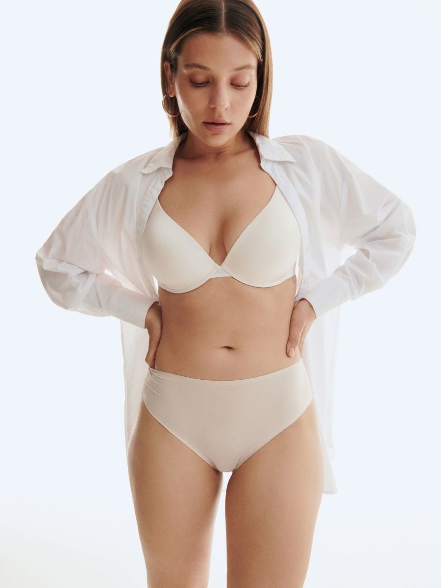 Nahtlose Slips, 2er-Pack - beige - RESERVED - 5