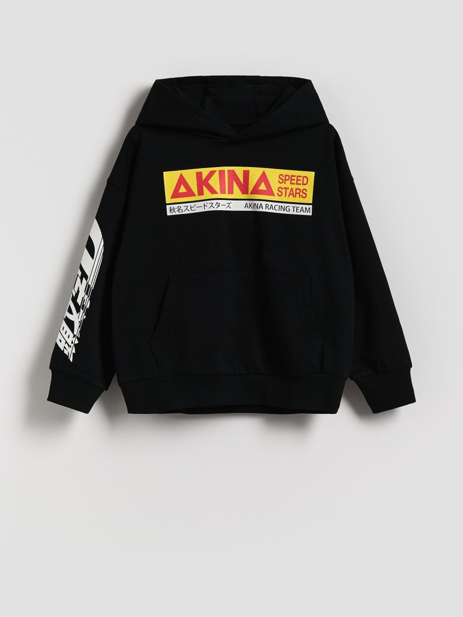 BOYS` JOGGING TOP - black - RESERVED