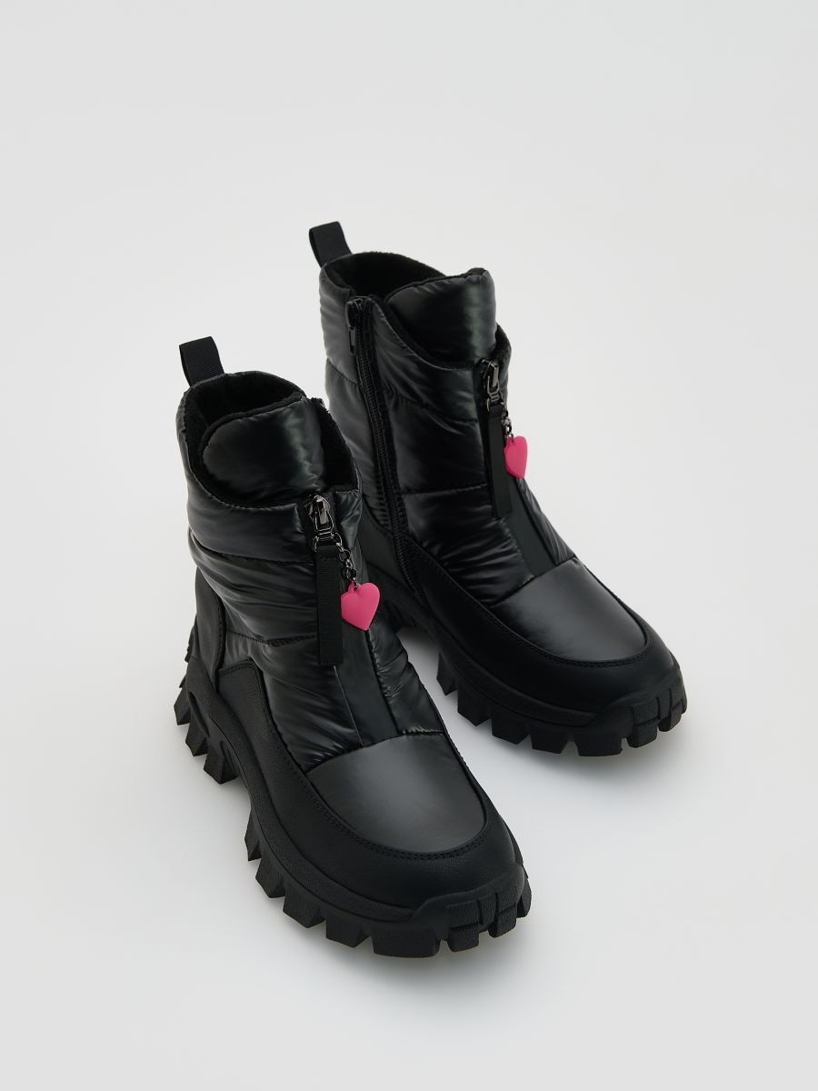 Insulated snow boots - black - RESERVED