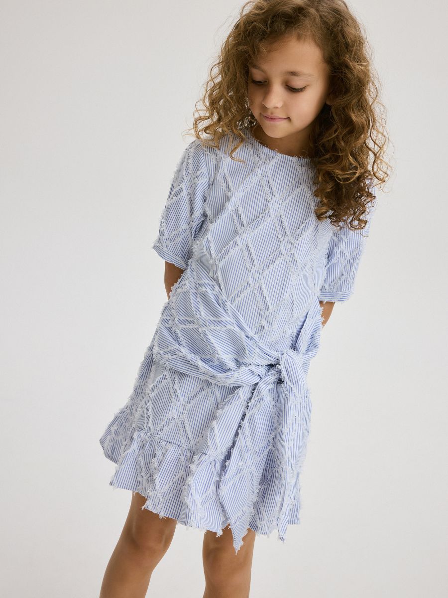 Tailliertes Kleid - bunt - RESERVED - 2
