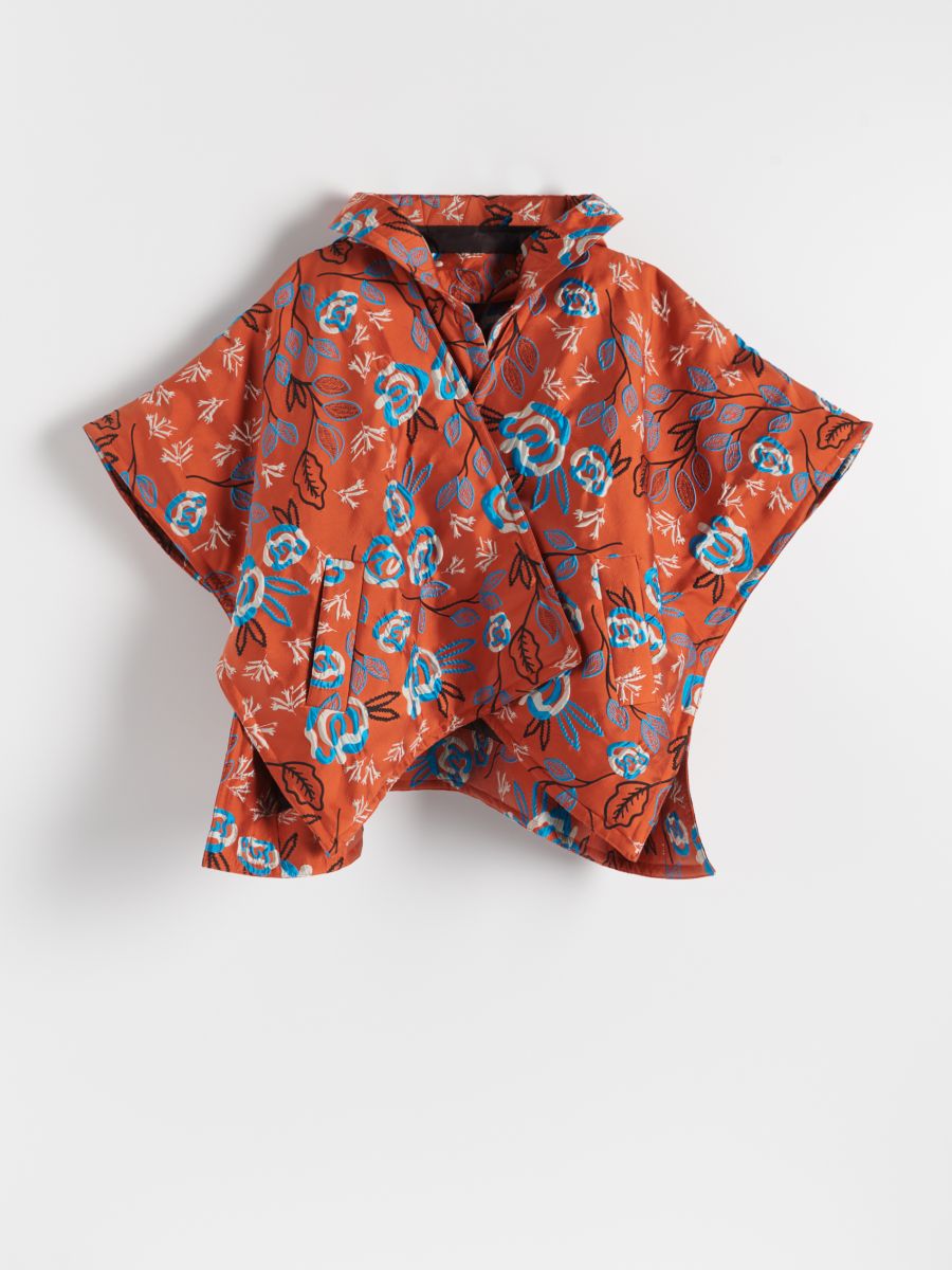 Original pattern cape - multicolor - RESERVED - 2