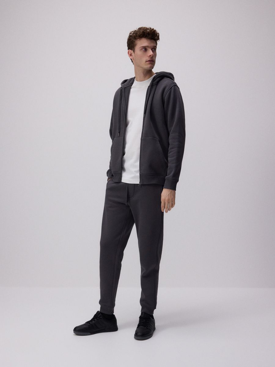 Hoodie - dark grey - RESERVED - 4