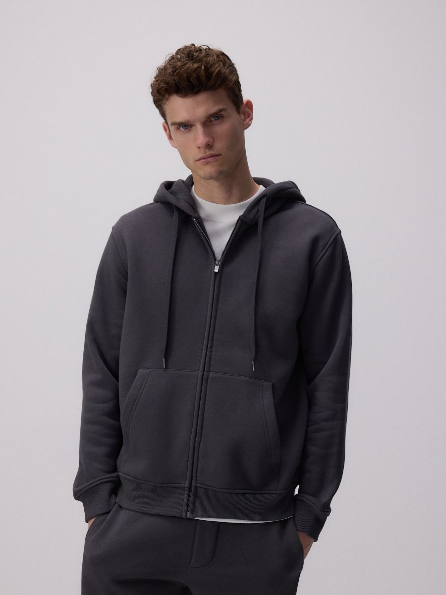 Hoodie - dark grey - RESERVED - 5