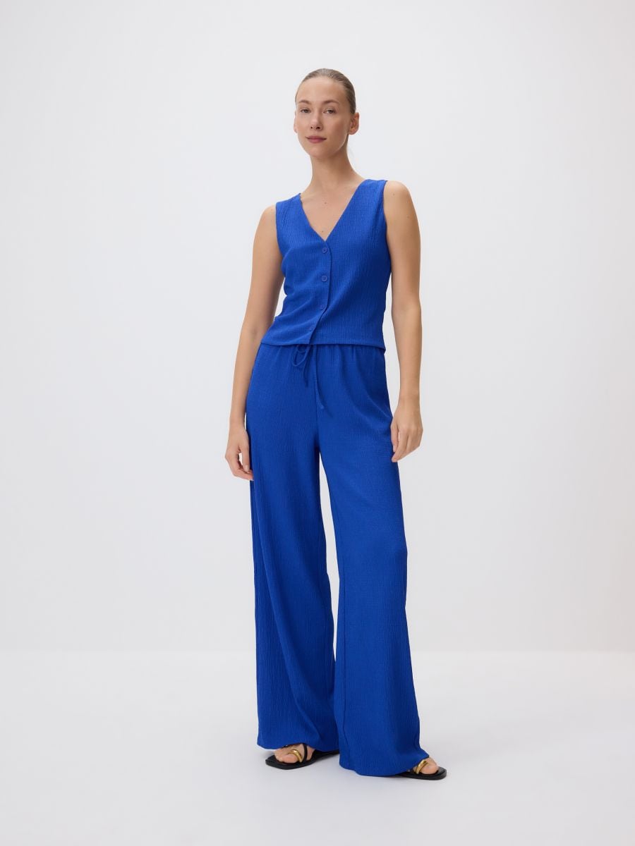 LADIES` VEST - cobalt - RESERVED - 3