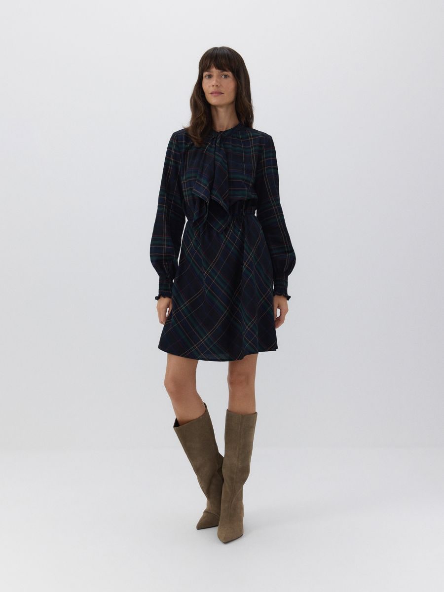 Check dress - multicolor - RESERVED - 2