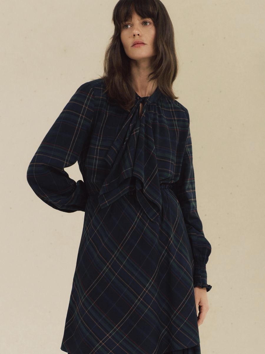 Check dress - multicolor - RESERVED - 8