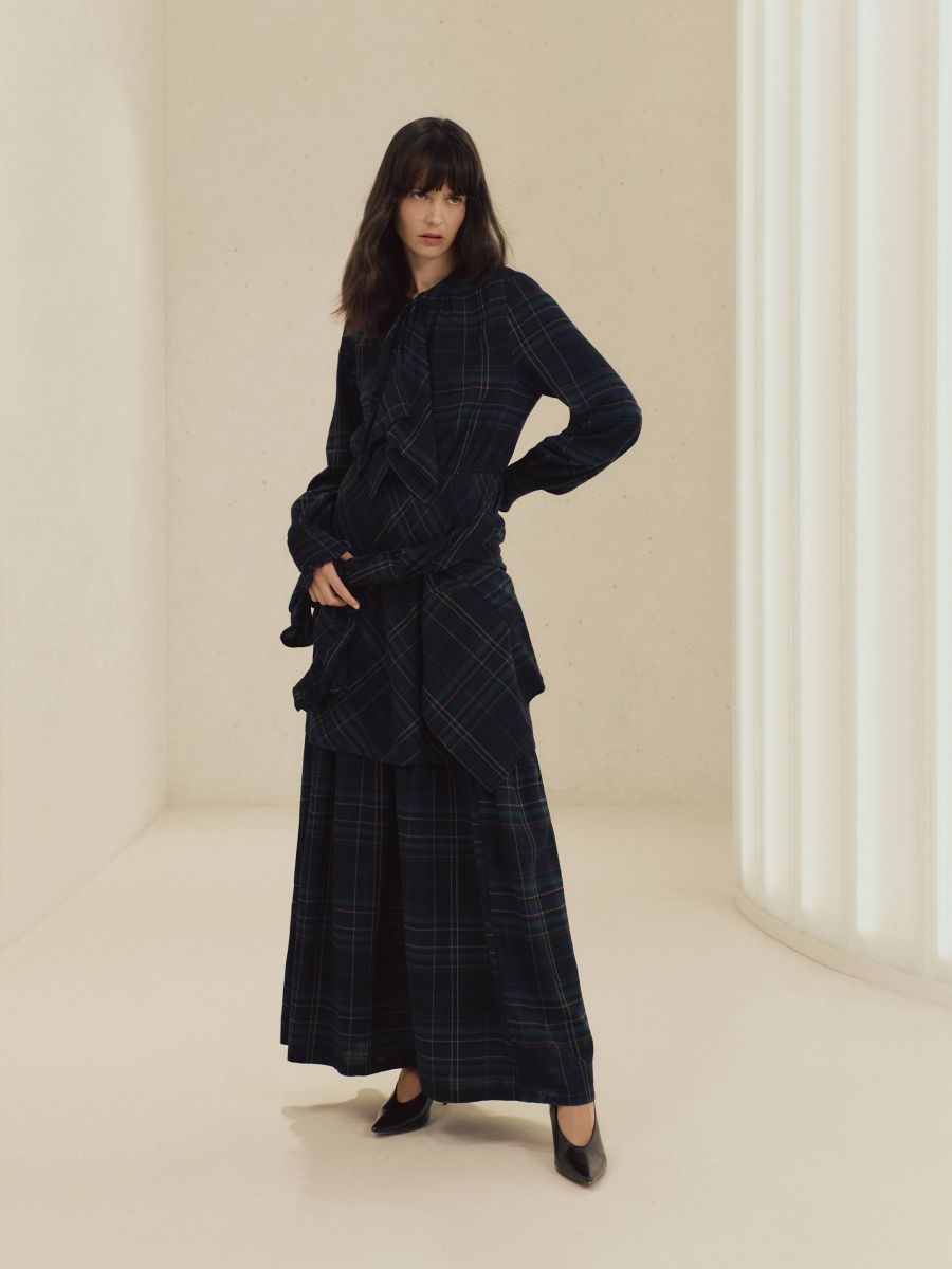 Check dress - multicolor - RESERVED - 9