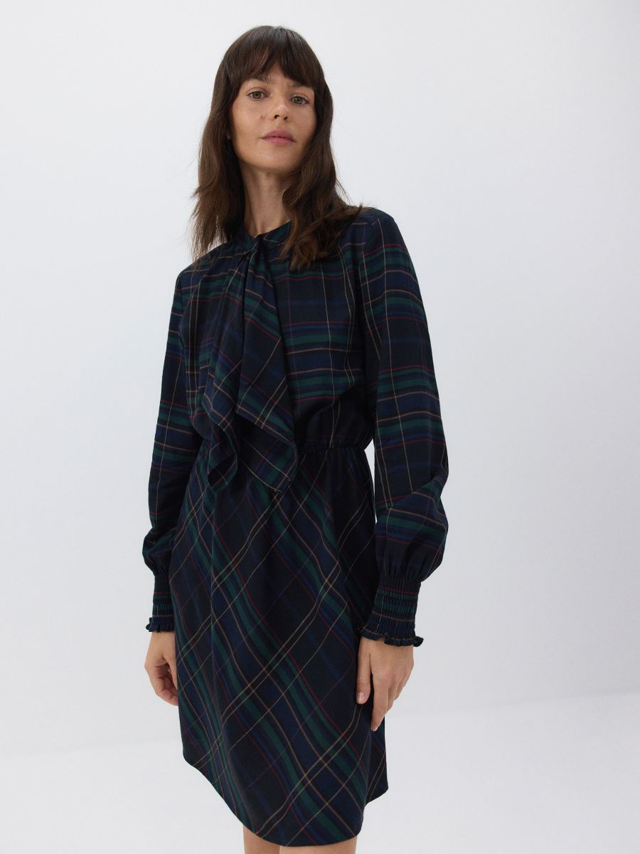 Check dress - multicolor - RESERVED - 2