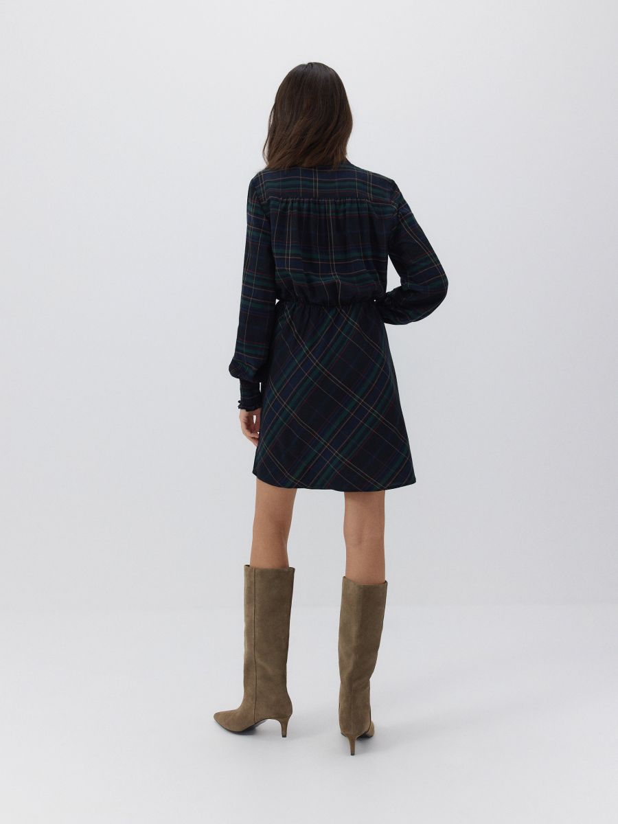 Check dress - multicolor - RESERVED - 3