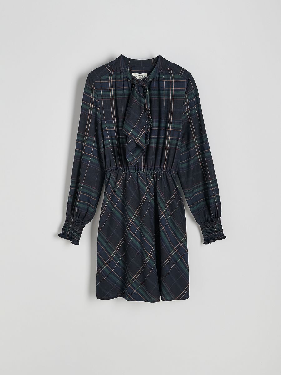 Check dress - multicolor - RESERVED - 4