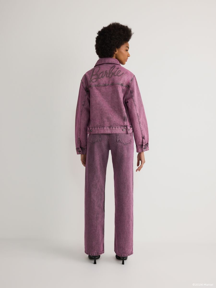 Barbie™ jeans with wash effect - orchid jeans - RESERVED - 2