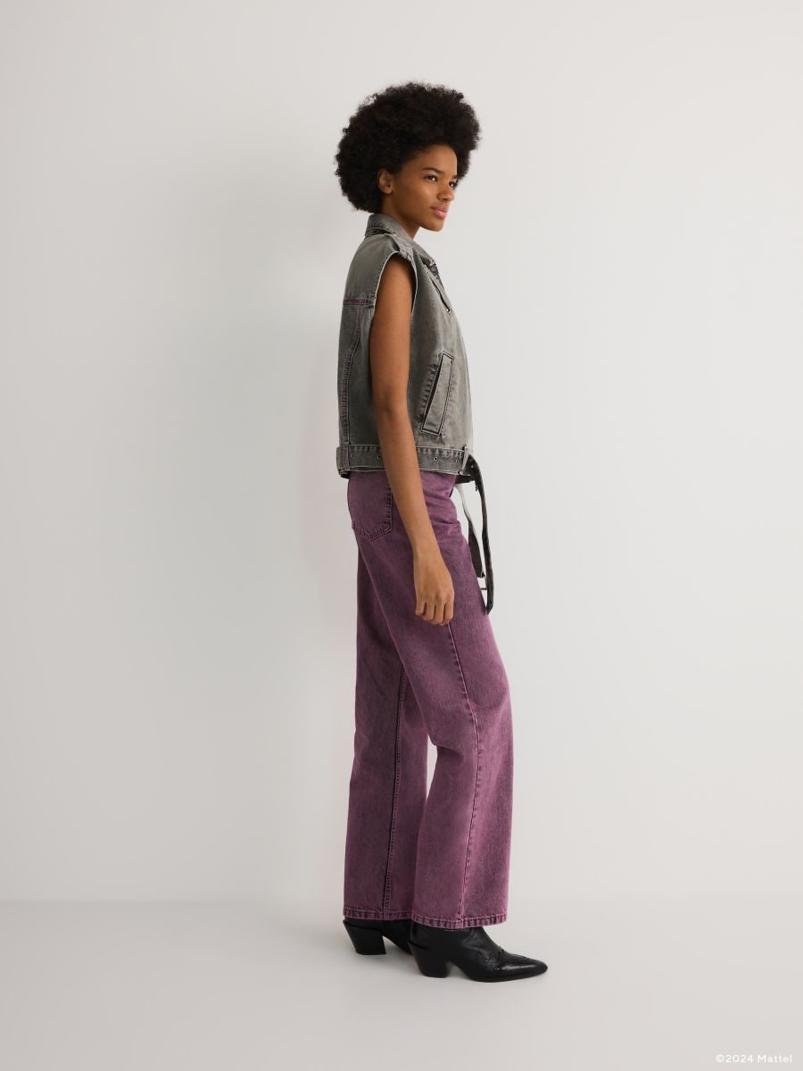 Barbie™ jeans with wash effect - orchid jeans - RESERVED - 6
