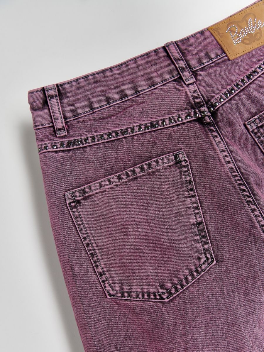 Barbie™ jeans with wash effect - orchid jeans - RESERVED - 4