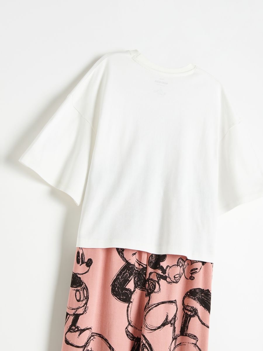 Mickey Mouse two piece pyjama set - cream - RESERVED - 3