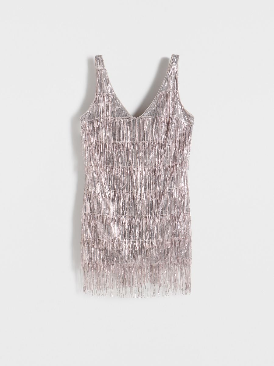 Mini-robe à sequins - Gris clair - RESERVED - 4