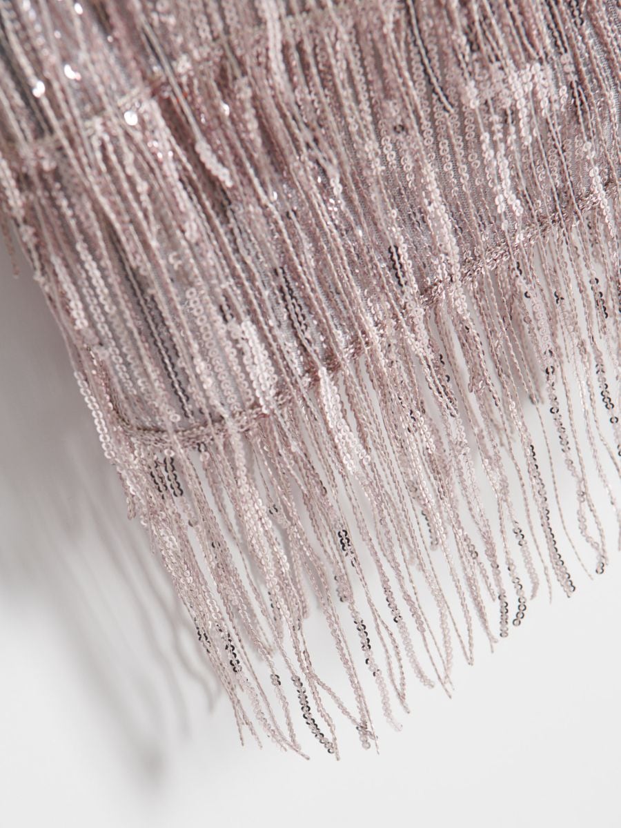 Mini-robe à sequins - Gris clair - RESERVED - 5