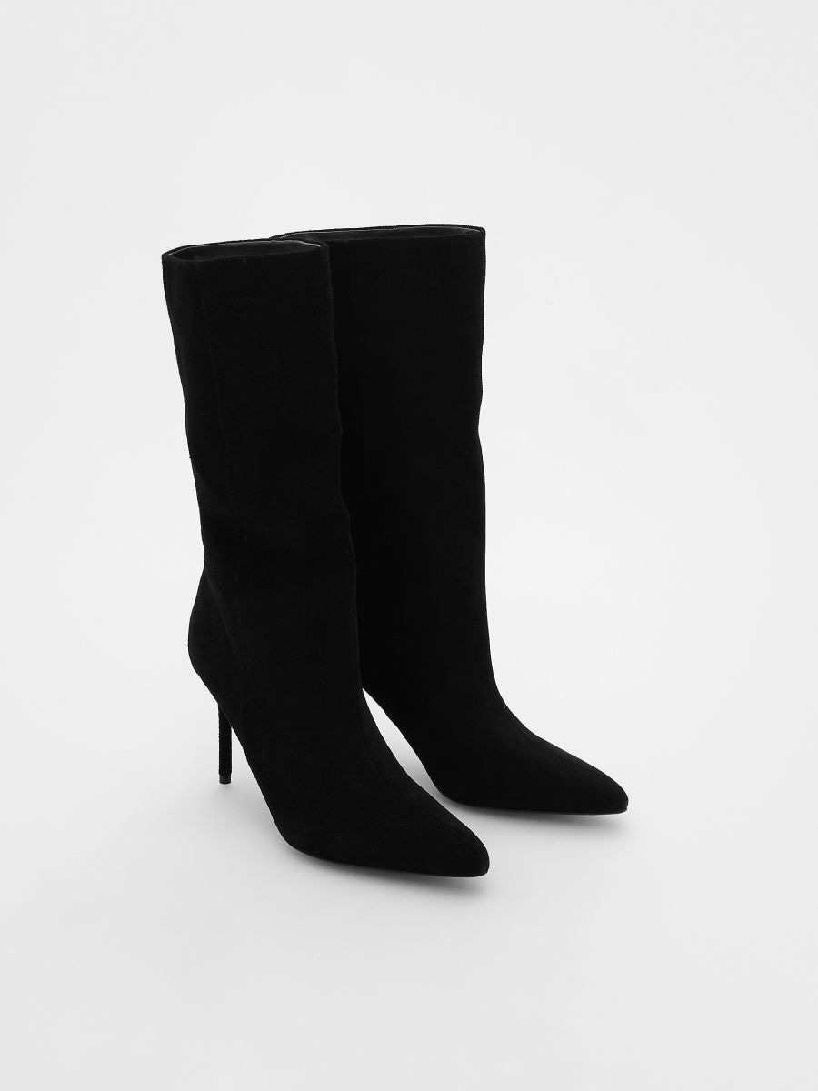 LADIES` BOOTS - black - RESERVED - 2