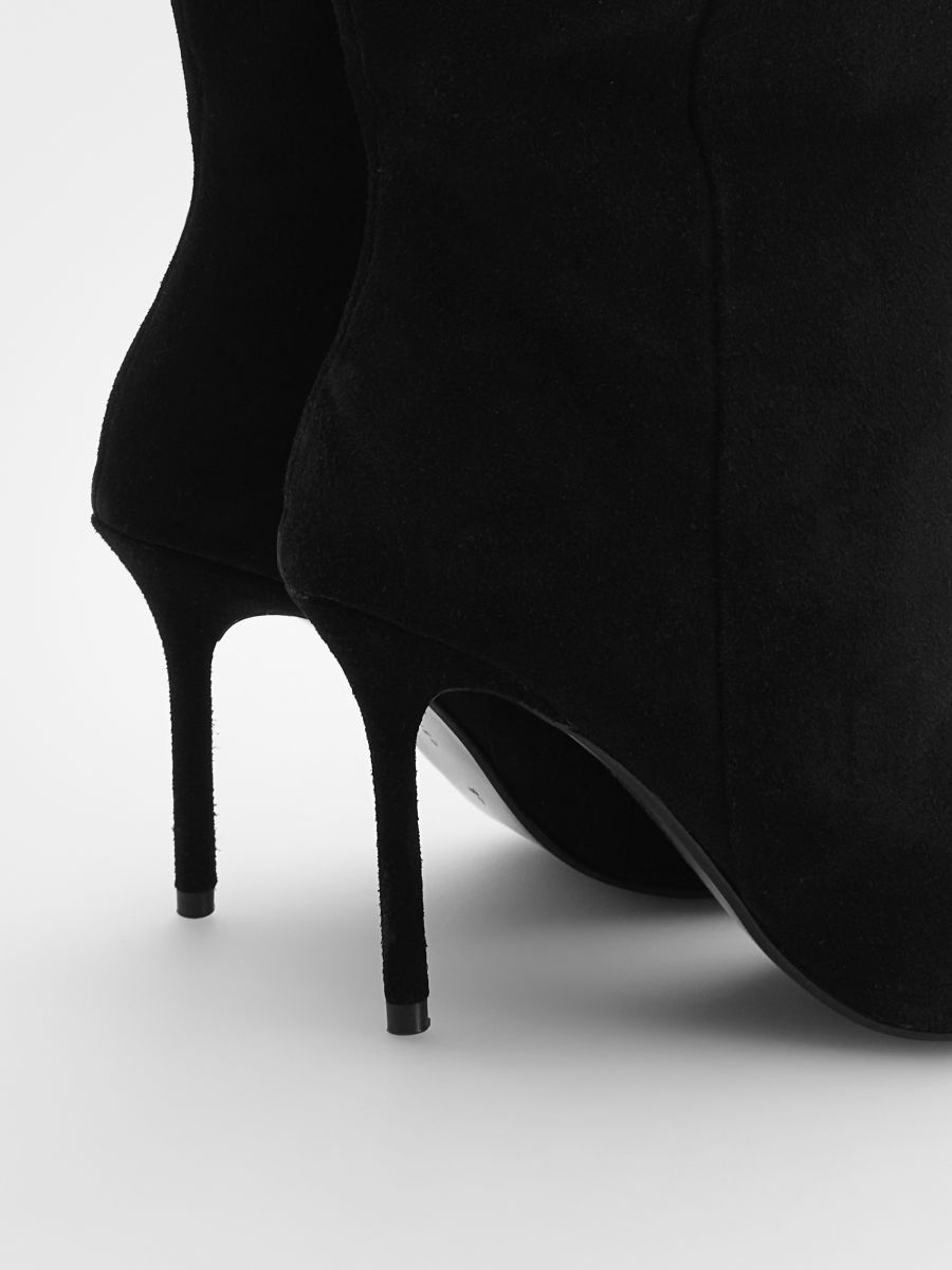 LADIES` BOOTS - black - RESERVED - 3