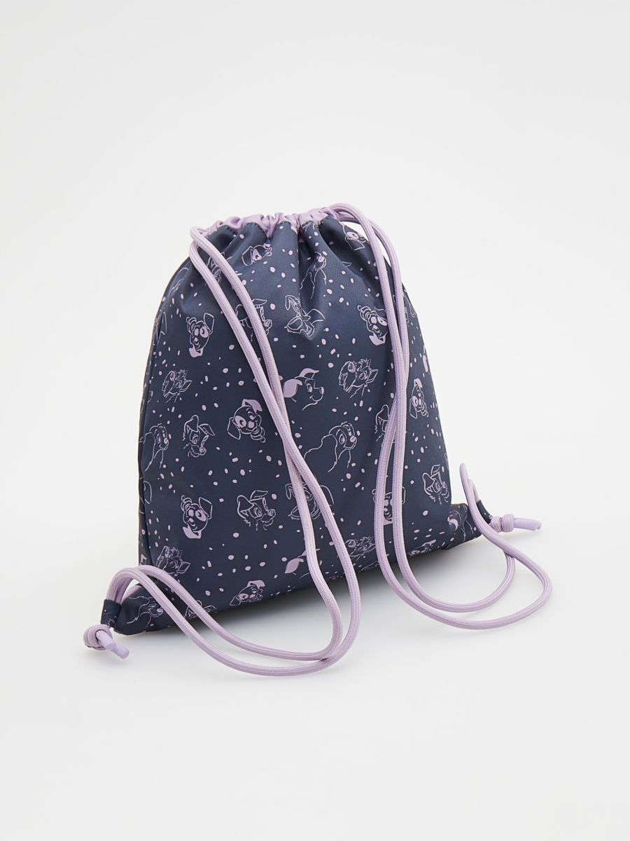 101 Dalmatians drawstring bag - dark grey - RESERVED - 2