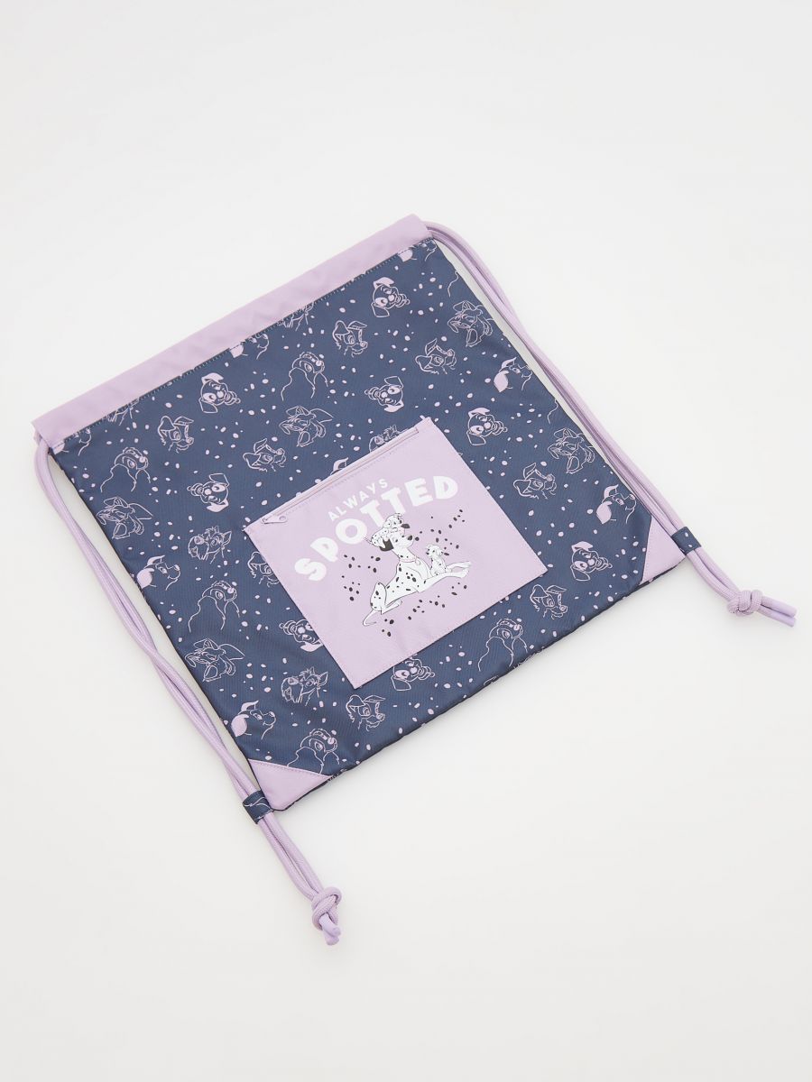 101 Dalmatians drawstring bag - dark grey - RESERVED - 4