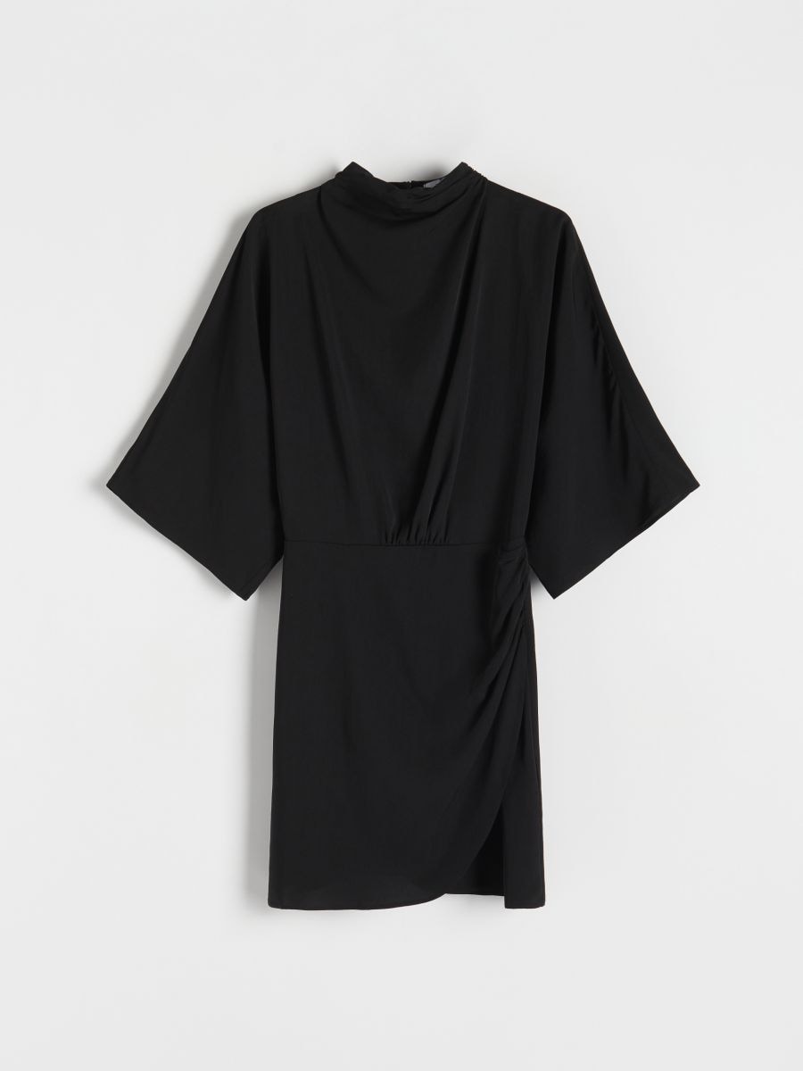 Mini-robe à fronces - Noir - RESERVED - 4