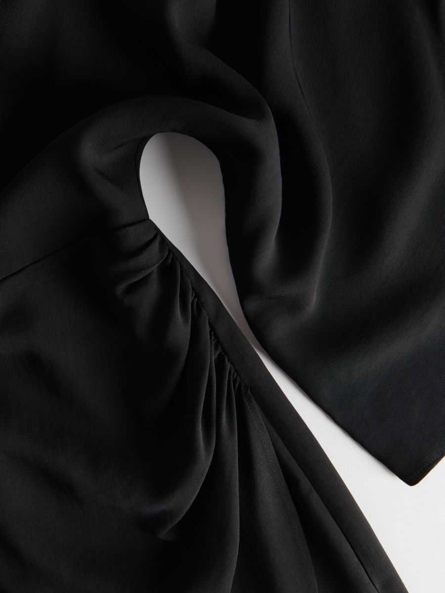 Mini-robe à fronces - Noir - RESERVED - 5