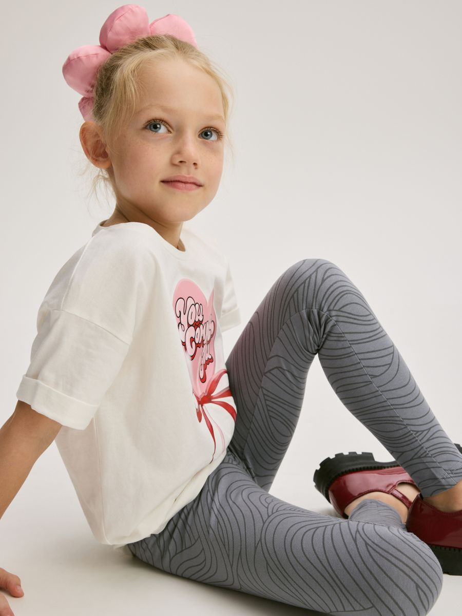 T-shirt with print - cream - RESERVED - 3