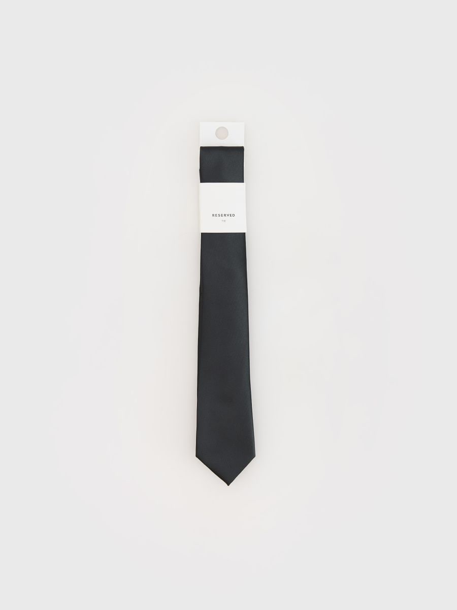 MEN`S TIE - crno - RESERVED