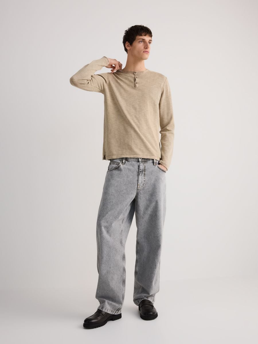 Pull en coton - Beige - RESERVED - 3