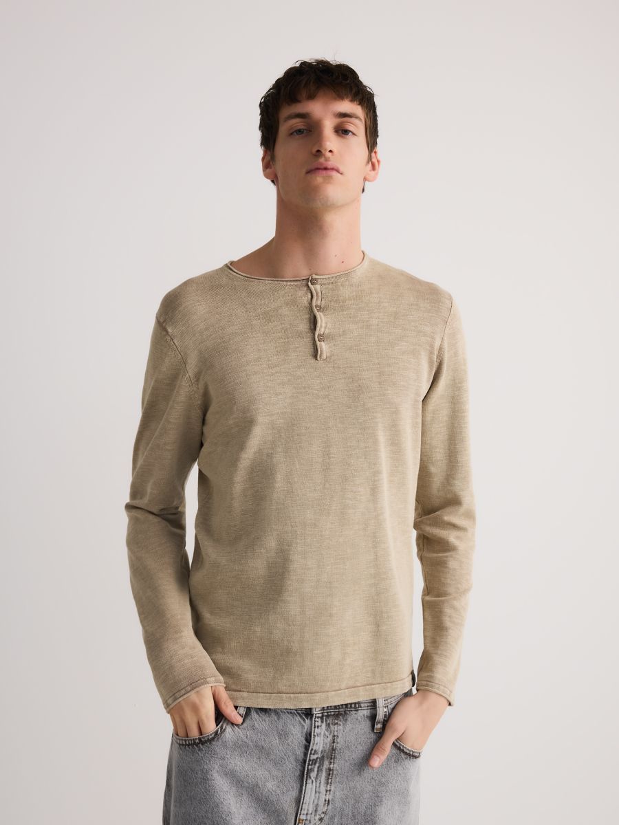 Pull en coton - Beige - RESERVED - 5