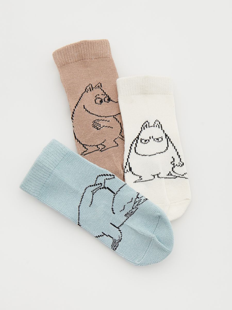 The Moomins socks 3 pack - cream - RESERVED - 2