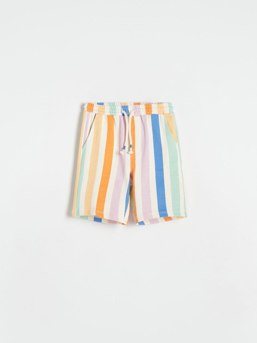 Stripe shorts - cream - RESERVED - 3