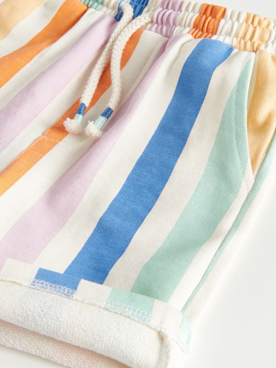 Stripe shorts - cream - RESERVED - 2